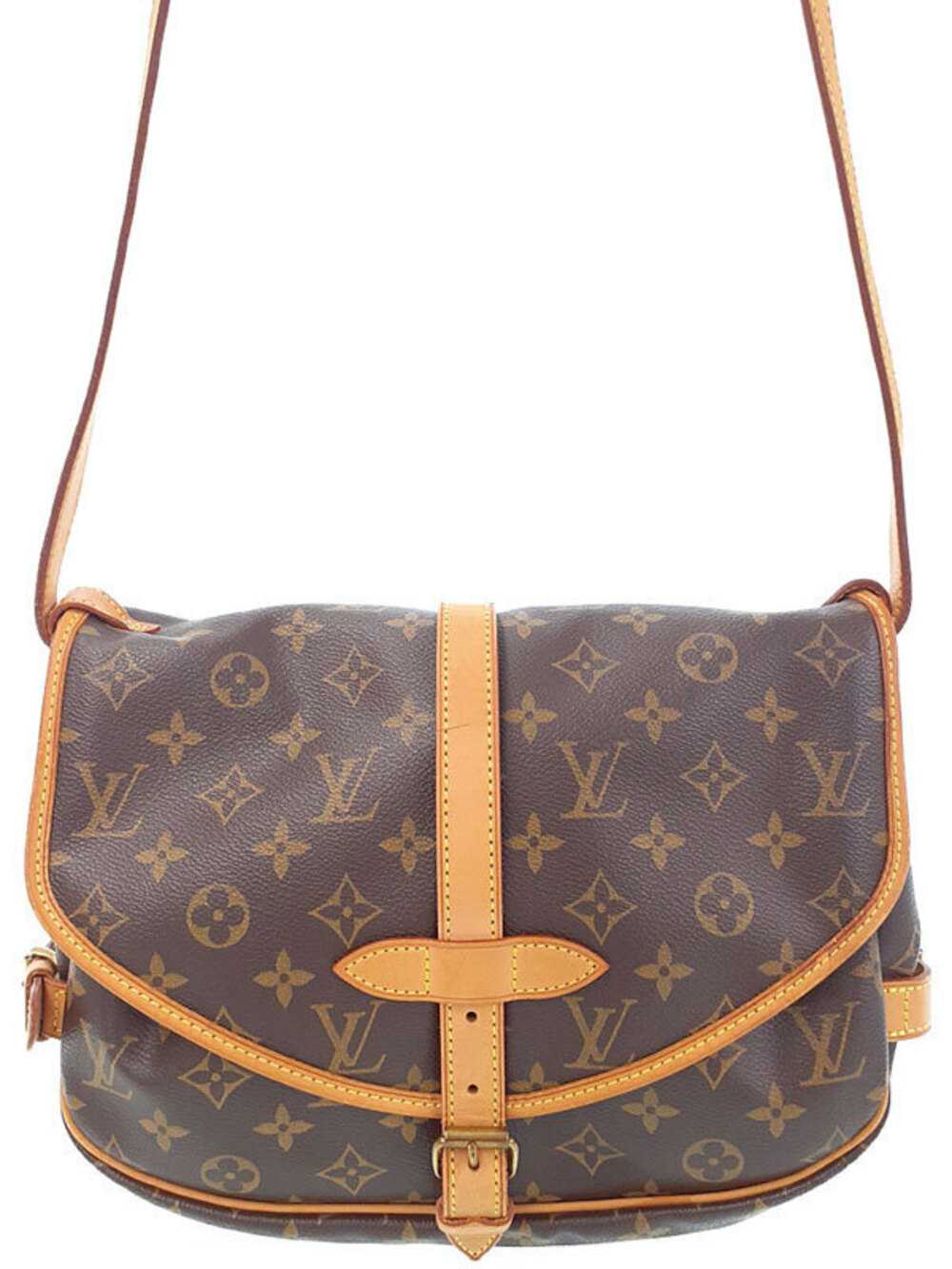 Louis Vuitton Monogram Saumur Shoulder Bag
